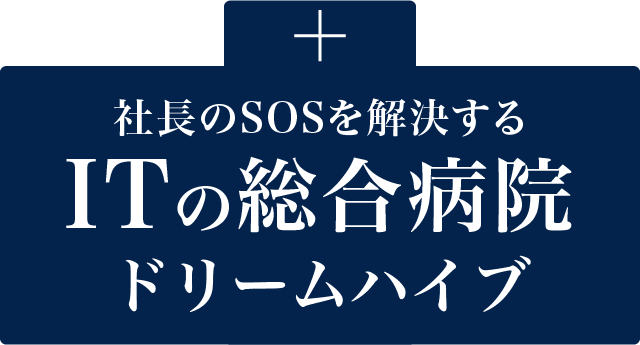 社長のSOSを解決するITの総合病院ドリームハイブ